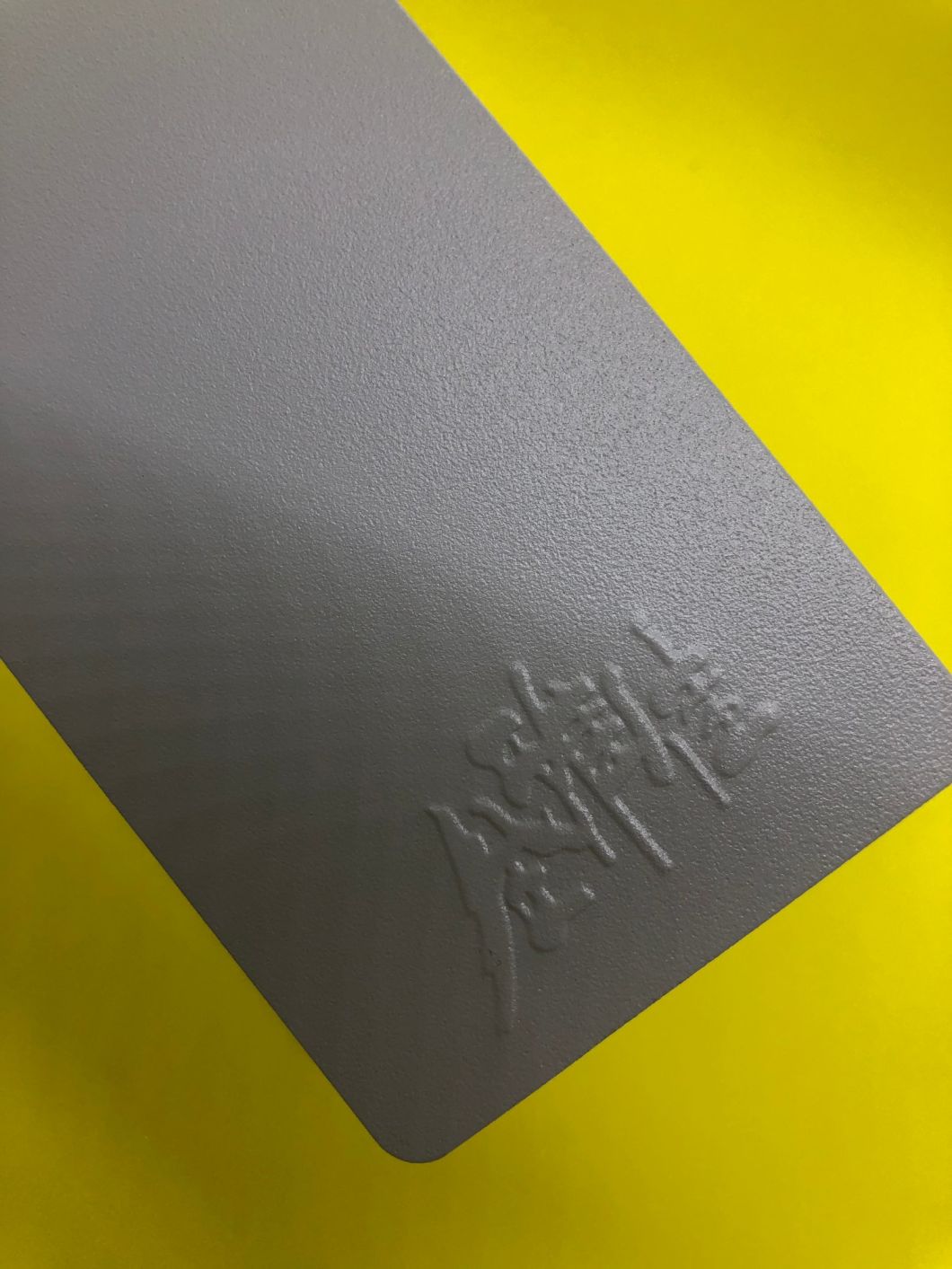 capa de polvo rojo